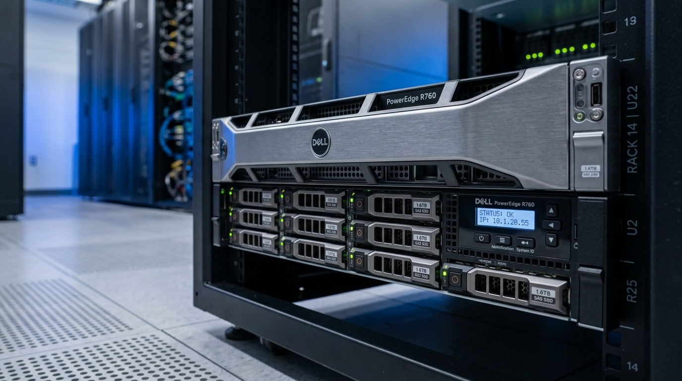 Chassis Server Fisik Dell PowerEdge R750 FAST GROUP di Cyber Building IDC